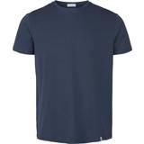 Panos Emporio T-shirts & Linnen Panos Emporio Organic Cotton Crew T-shirt - Navy