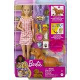 Mattel Leksaker Mattel Barbie with Newborn Puppies HCK75