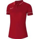 Nike Academy 21 Polo Shirt Women - University Red/White/Gym Red/White
