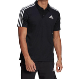 adidas Primeblue Designed To Move Sport 3-Stripes Polo T-shirt Men - Black