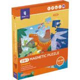 2 in 1 Magnetic Puzzle Dinosaurs