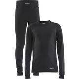 Craft Sportswear Underställ Barnkläder Craft Sportswear Junior Core Dry Baselayer Set - Black