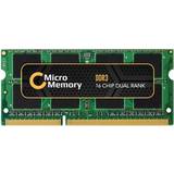 MicroMemory SO-DIMM DDR3 RAM minnen MicroMemory DDR3 1600MHz 8GB (MMG2511/8GB)