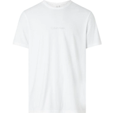 Calvin Klein Elastan/Lycra/Spandex - Herr T-shirts Calvin Klein Modern Structure Lounge T-shirt - White