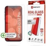 Displex Mobiltillbehör Displex 2D Real Glass + Case for iPhone 12/12 Pro