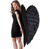 Svart - Änglar Maskeradkläder Boland Angel Wings Black