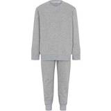 152 Vinteroveraller Barnkläder Minymo Sweatset 2-pack - Grey Melange (5751-131)