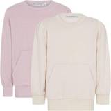 Multifärgade Sweatshirts Barnkläder Minymo Sweatshirt 2-pack - Violet Ice (5899-530)
