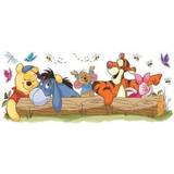 Blåa - Nalle Puh Barnrum RoomMates Pooh Friends Outdoor Fun Giant Wall Decals