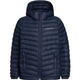 Peak performance frost down jacket Peak Performance Junior Frost Down Hood Jacket - Blue Shadow (G76737030)