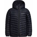 Accessoarer Peak Performance Junior Frost Down Hood Jacket - Black (G76737040)