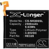 LiPo Batterier & Laddbart Cameron Sino CS-NK800SL Compatible