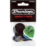 Multifärgade Plektrum Dunlop PVP118 Shred Variety 12 Pack