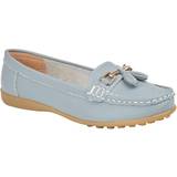 40 ⅓ Loafers Boulevard Action Leather Tassle - Baby Blue
