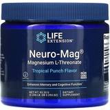 Magnesium l threonate Kosttillskott Life Extension Neuro-Mag Magnesium L-Threonate Tropical Punch 93.35g