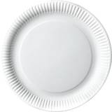 Tallrikar, Glas & Bestick på rea Papstar Disposable Plates Pure 29cm White 25-pack