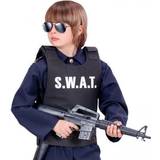 Militär - Svart Dräkter & Kläder Widmann Barn SWAT Vest