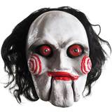 Rubies Gummi/Latex Masker Rubies Adult Saw Horror Film Billy Deluxe Latex Mask