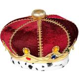 Kungligt - Röd Huvudbonader Widmann Royal Crown with Precious Stones