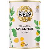 Biona Pasta, Ris & Bönor Biona Organic Black Chick Peas 400g