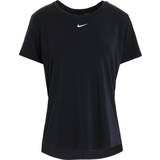 Nike Dam - Elastan/Lycra/Spandex T-shirts Nike Dri-FIT One Luxe Standard Fit Short-Sleeve Top Women - Black