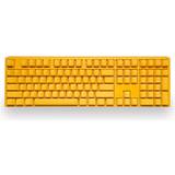 Cherry MX Silent Red Tangentbord Ducky DKON2108ST One 3 Yellow RGB Cherry MX SIlent Red (Nordic)