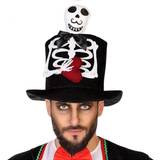 Maskerad Hattar Th3 Party Hatt Halloween Skelett Svart
