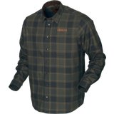 Ull Skjortor Härkila Metso Active Shirt - Willow Green Check