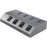 Micro-USB USB-hubbar ICY BOX IB-HUB1405