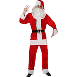 Röd - Unisex Dräkter & Kläder Th3 Party Santa Claus Costume for Adults