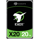 Hårddiskar Seagate Exos X20 ST20000NM002D 256MB 20TB