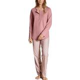 Jersey Underkläder Calida Lovely Nights Pyjama - Rose Bud
