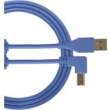 Gröna - USB A-USB B - USB-kabel Kablar UDG Angled USB A-USB B 2.0 2m