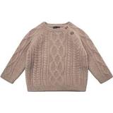 Petit by Sofie Schnoor Ohio Knitted Sweater with Wool - Warm Gray (P214653-8033)