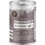 Monster Hundar - Nötkött Husdjur Monster Multi Protein Beef, Chicken & Lamb 0.4kg