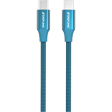 USB C-USB C - USB-kabel Kablar GreyLime Braided 60W USB C-USB C 1m