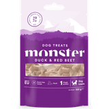 Monster Ankor - Hundar Husdjur Monster Treats Duck & Red Beet 0.1kg