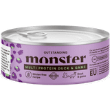 Monster Burkar - Katter Husdjur Monster Cat Adult Multi Protein Duck and Game 0.1kg