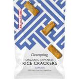 Asien Kex, Knäckebröd & Skorpor Clearspring Organic Japanese Rice Crackers Tamari 50g