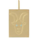 Smycken Design Letters Capricorn Zodiac Charm - Gold