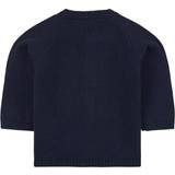 Minymo Stickade tröjor Minymo Cardigan - Dark Navy (111658-7350)