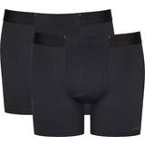 Sloggi Men Made Boxer Shorts 2-pack - Black