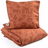 Animals - Bruna Textilier Sebra Junior Bed Linen Forest Dark Amber 100x130cm