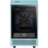 Thermaltake Mini Tower (Micro-ATX) Datorchassin Thermaltake The Tower 100 (Turquoise/Transparent)