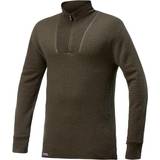 Stickad tröjor - Unisex Woolpower Zip Turtleneck 200 Sweater Unisex - Pine Green