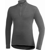 Stickad tröjor - Unisex Woolpower Zip Turtleneck 200 Sweater Unisex - Grey