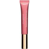Dofter Läppglans Clarins Instant Light Natural Lip Perfector #01 Rose Shimmer