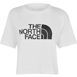 The North Face Dam T-shirts The North Face Women's Easy Cropped T-shirt - TNF White