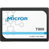 Micron PCIe Gen3 x4 NVMe Hårddiskar Micron 7300 PRO U.2 SSD 7.68TB