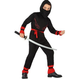 Fighting - Röd Maskeradkläder Atosa Ninja Maskeraddräkt för Barn